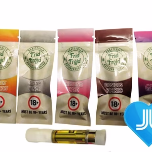 Frid & Fröjd THC Vape Carts 1ml, 93% THC Delta 9